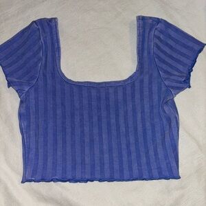 Aerie Square Neckline Crop Top Size XS
